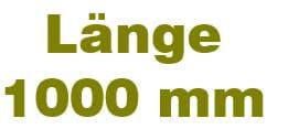 1000 mm Werkbanklänge