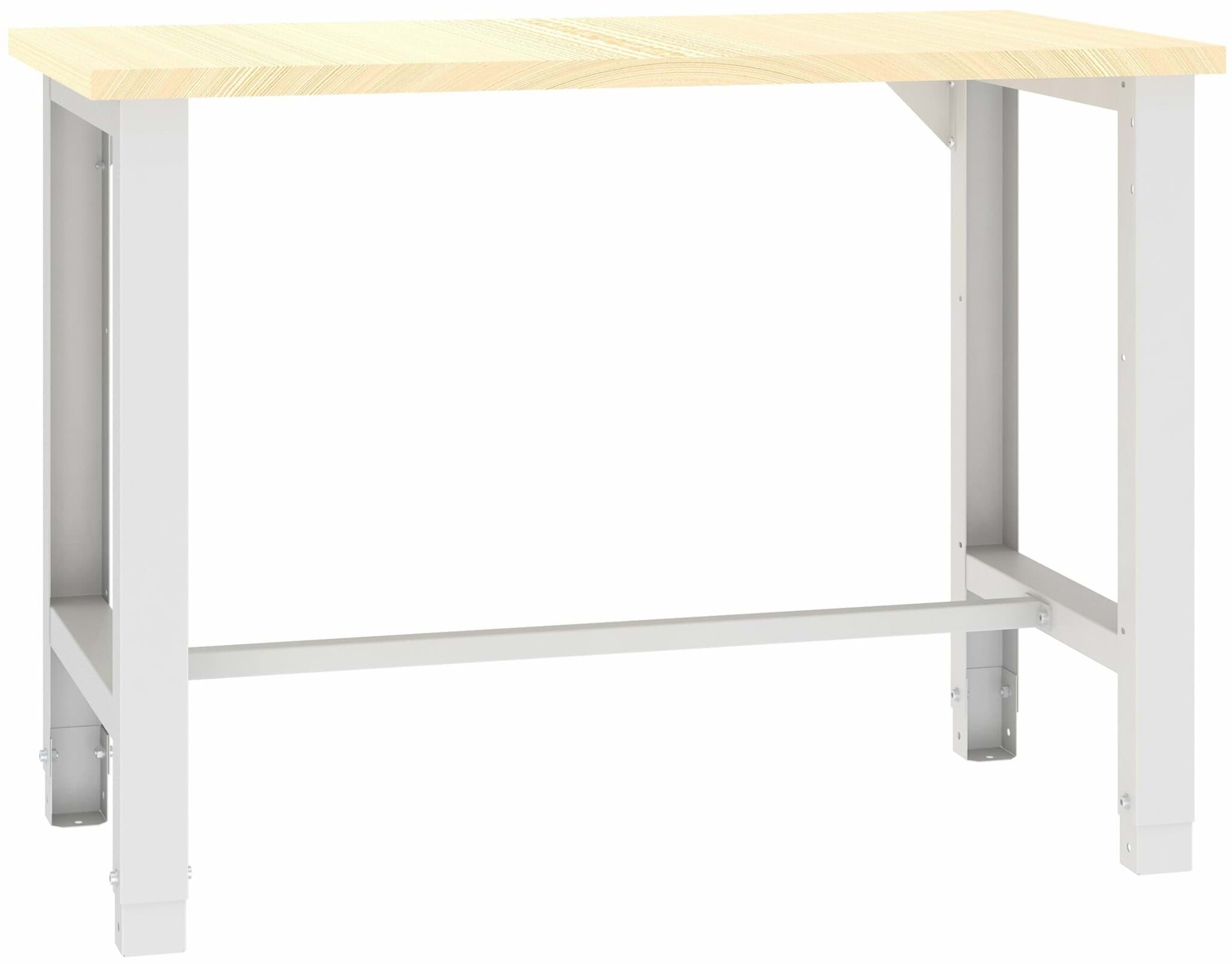 Werkbank variable Höhe, 1245x620x850-900 mm LxTxH