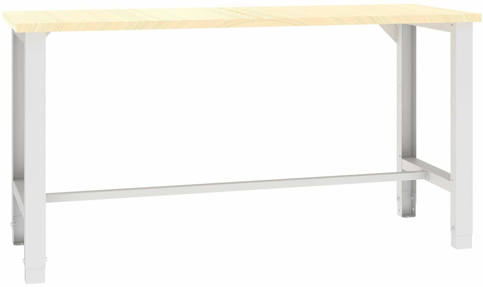 Werkbank variable Höhe, 1765x620x850-900 mm LxTxH