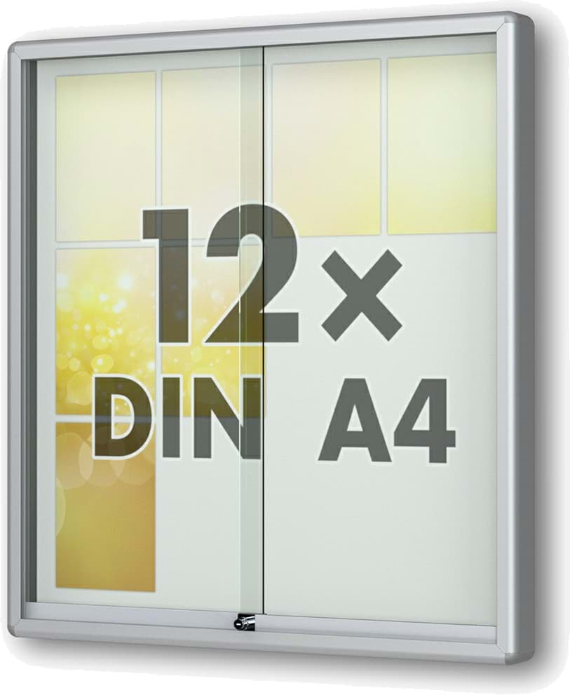 Schaukasten Moveo 955x1030x80 mm BxHxT