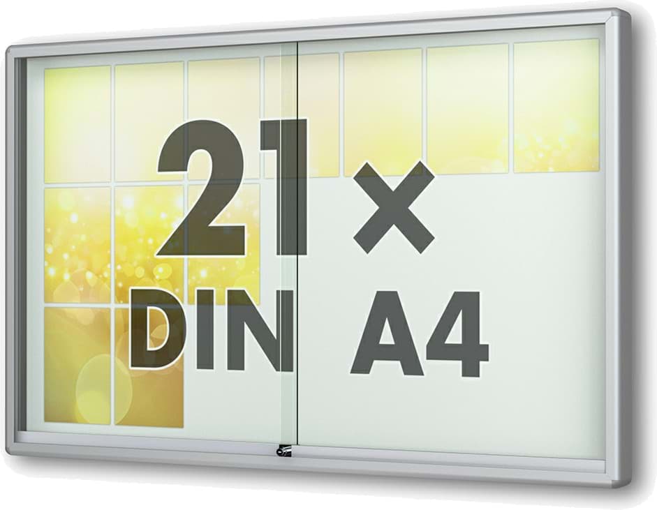 Schaukasten Moveo 1615x1030x80 mm BxHxT