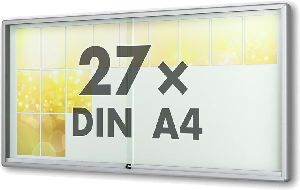 Schaukasten Moveo 2055x1030x80 mm BxHxT