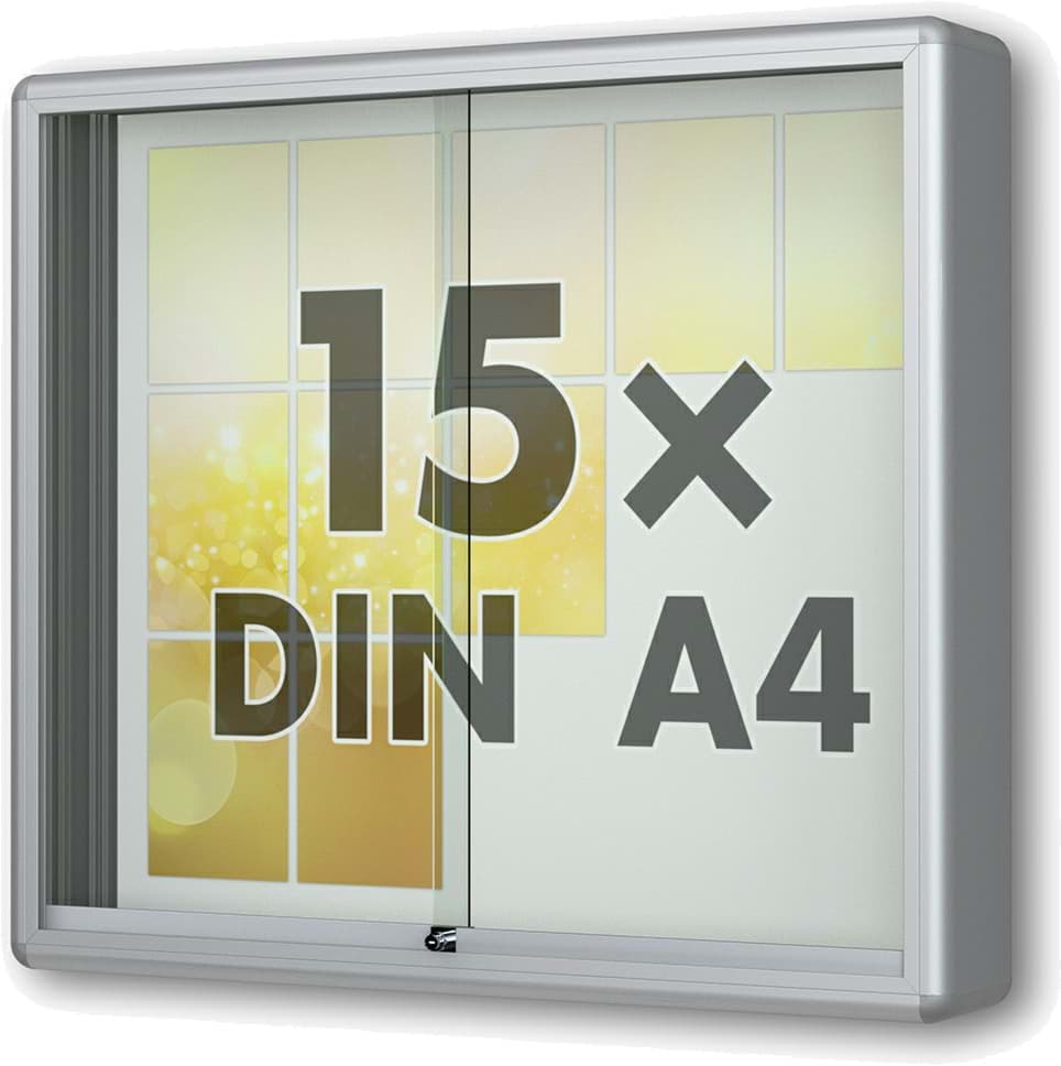 Schaukasten Moveo 1175x1030x210 mm BxHxT