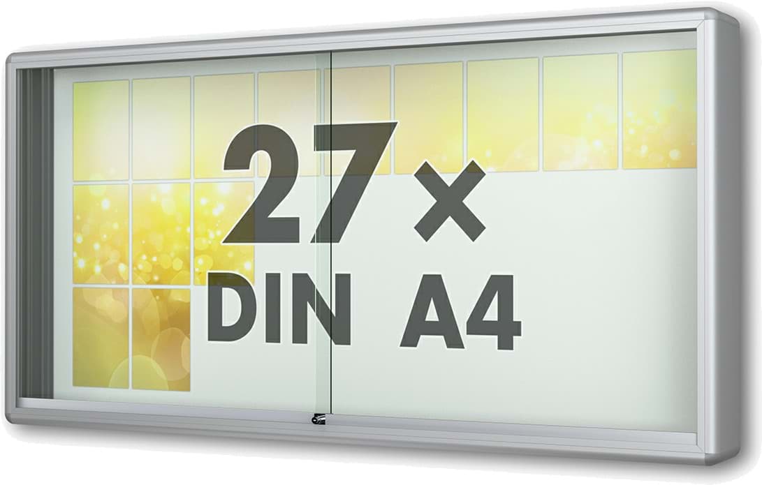 Schaukasten Moveo 2055x1030x210 mm BxHxT