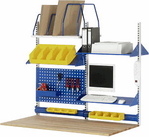 Komplettaufbau A-6, System-Aufbau Serie A, Systembreite 1500 mm
