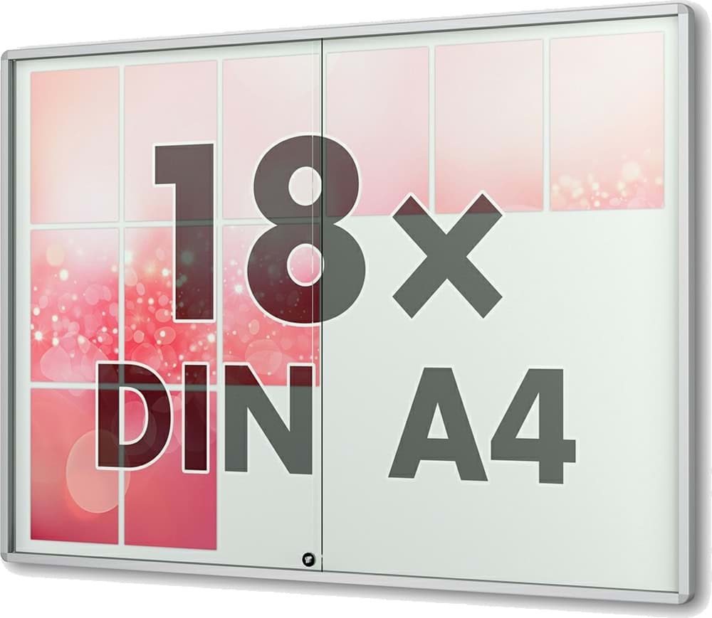 Schaukasten Nexus 1365x975x30 mm BxHxT