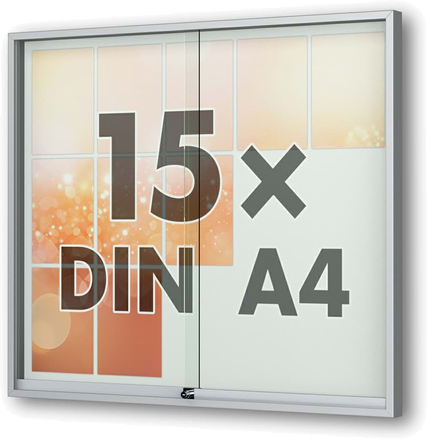 Schaukasten Fortis 1150x1010x60 mm BxHxT