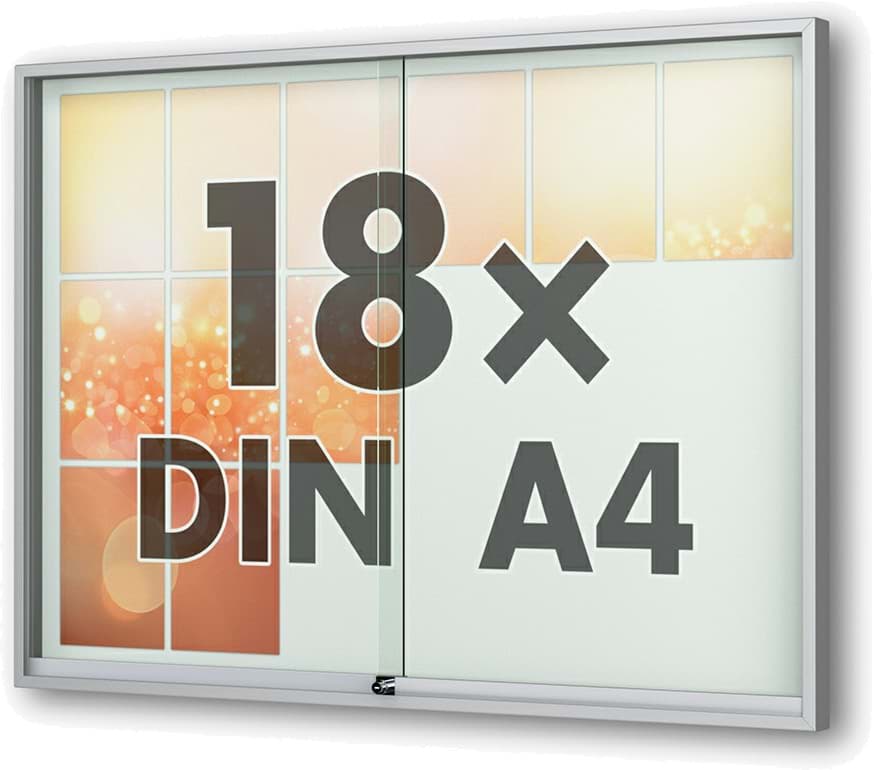 Schaukasten Fortis 1370x1010x60 mm BxHxT