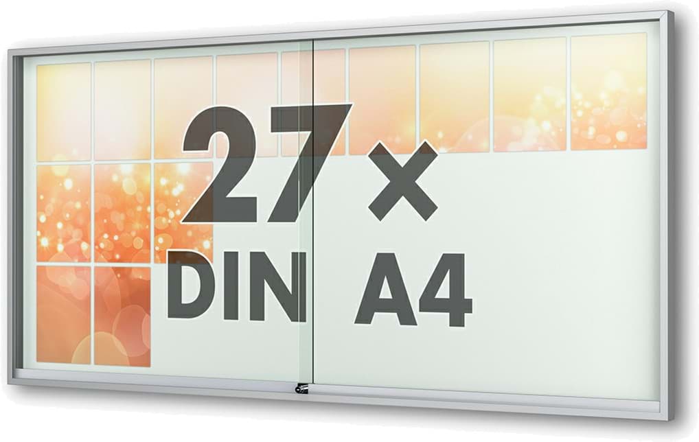 Schaukasten Fortis 2030x1010x60 mm BxHxT