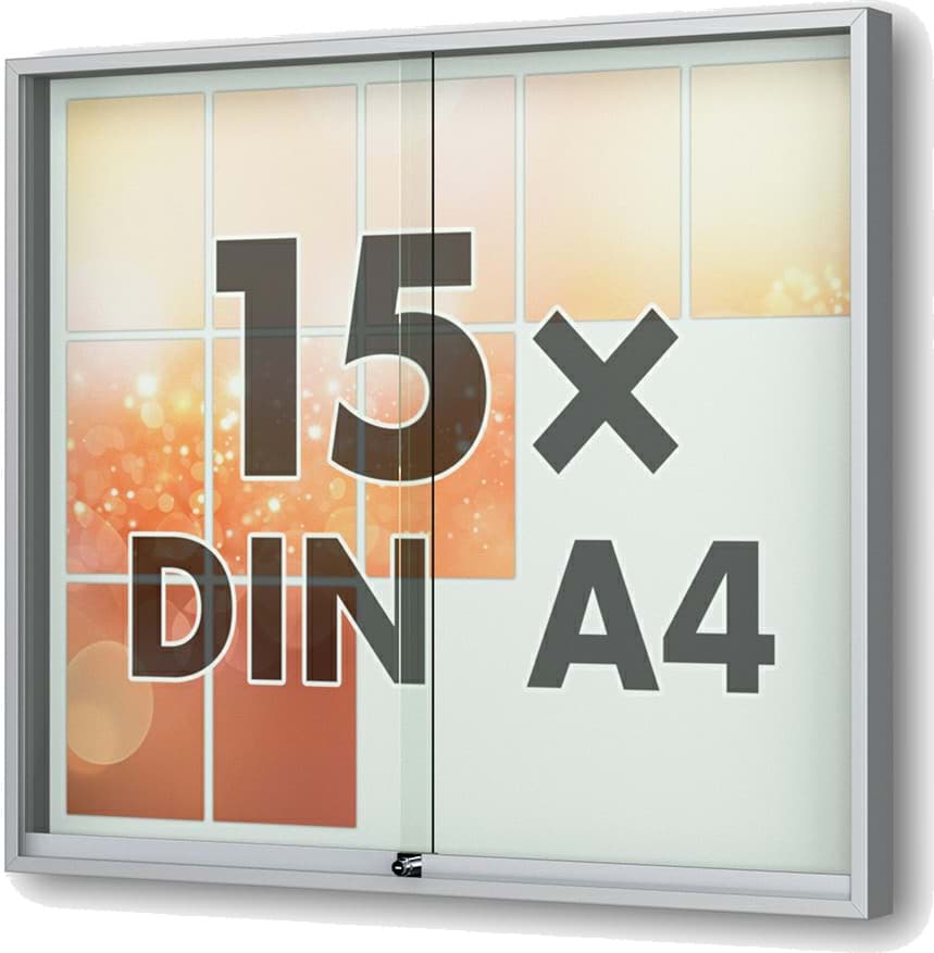 Schaukasten Fortis 1150x1010x80 mm BxHxT