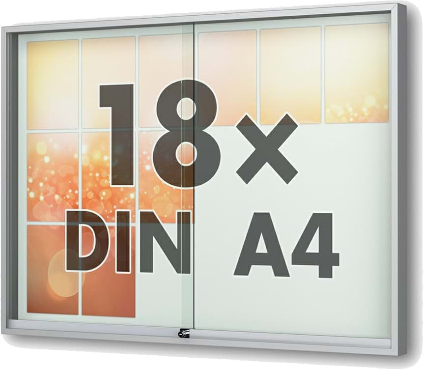 Schaukasten Fortis 1370x1010x80 mm BxHxT