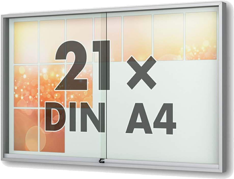 Schaukasten Fortis 1590x1010x80 mm BxHxT