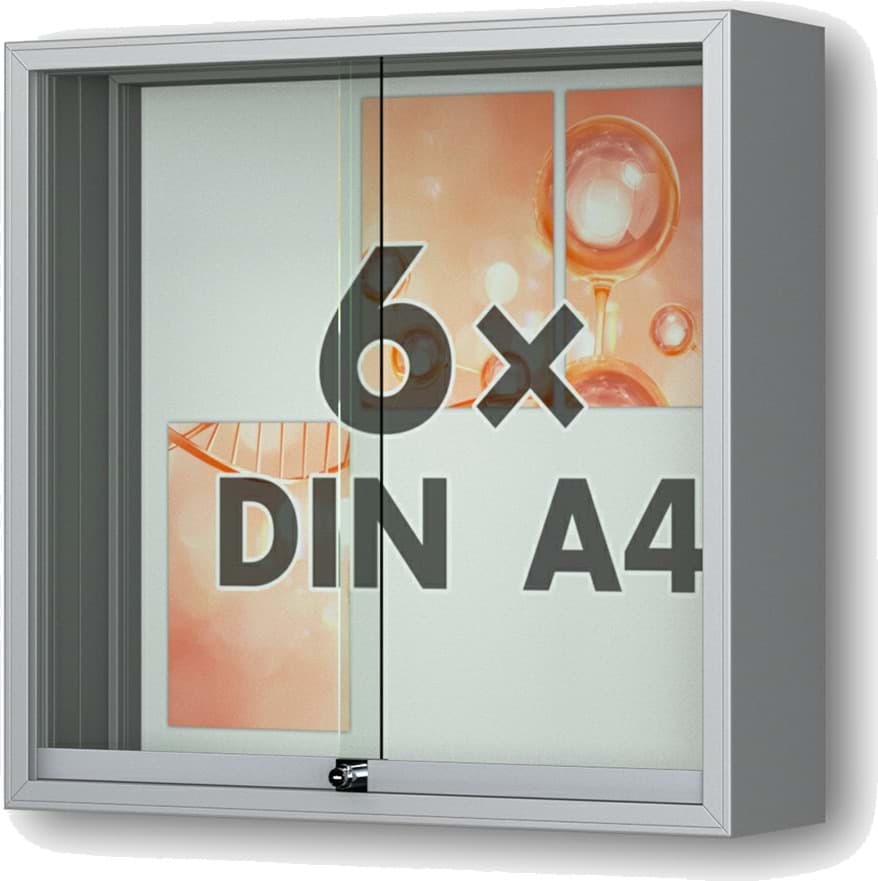 Schaukasten Fortis 710x695x210 mm BxHxT