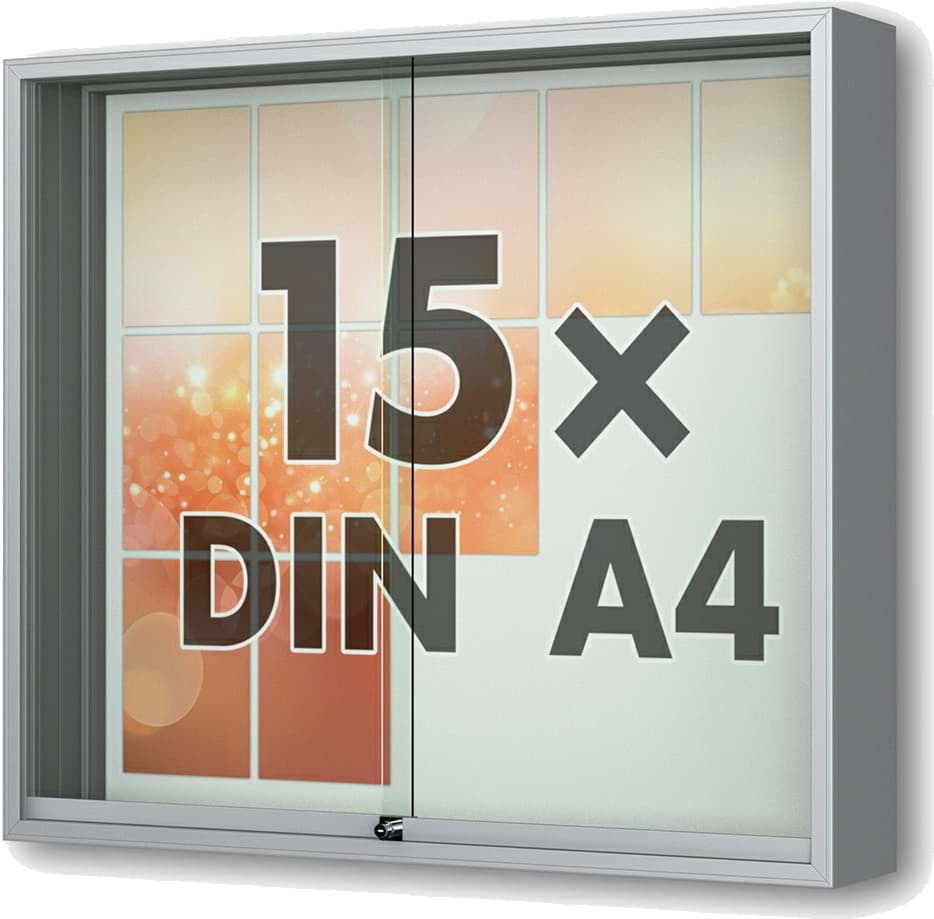 Schaukasten Fortis 1150x1010x210 mm BxHxT