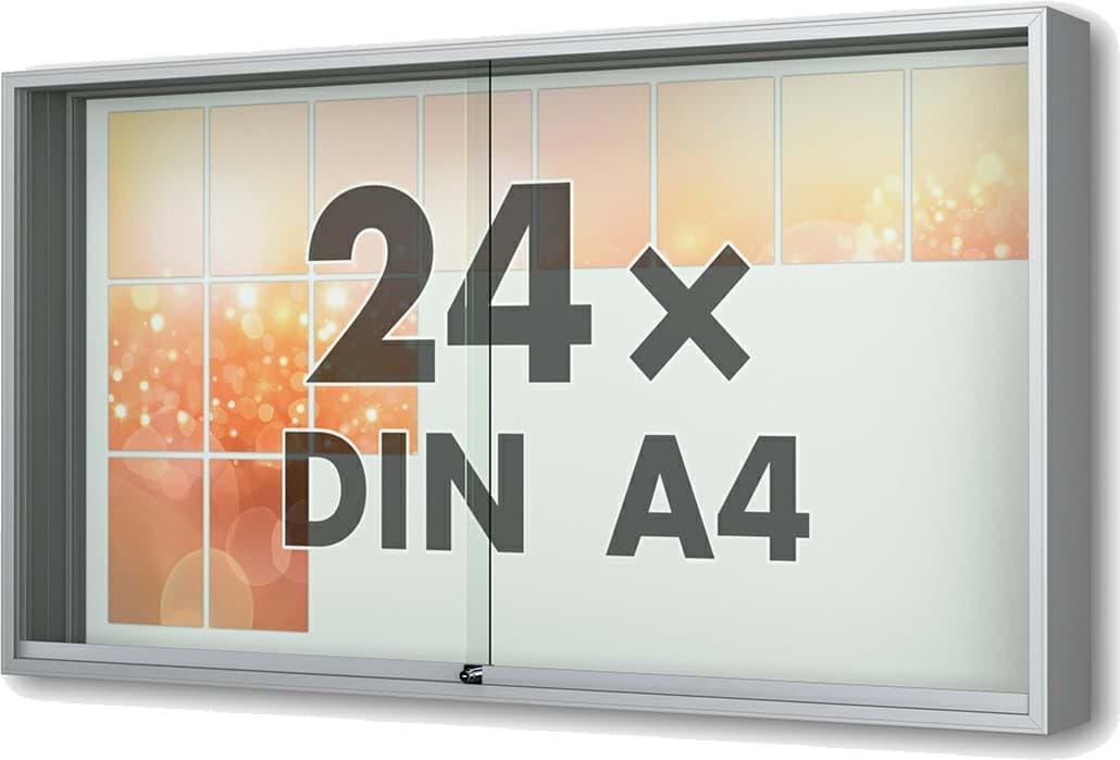 Schaukasten Fortis 1810x1010x210 mm BxHxT