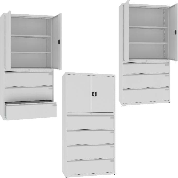 Kombinationsschränke Ordner und Schubladen