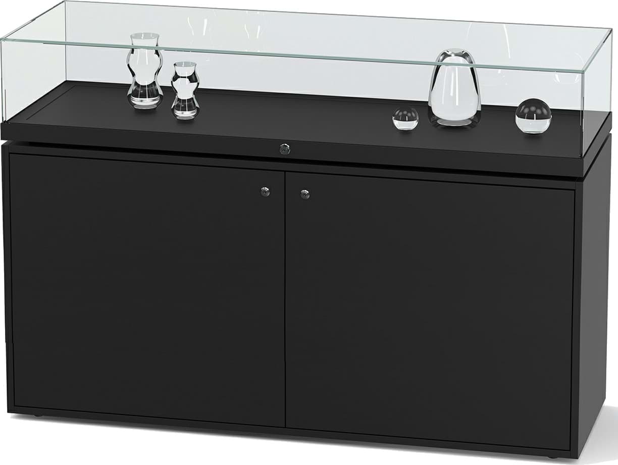 Tischvitrine Fanum 260, 970x1400x500 mm HxBxT