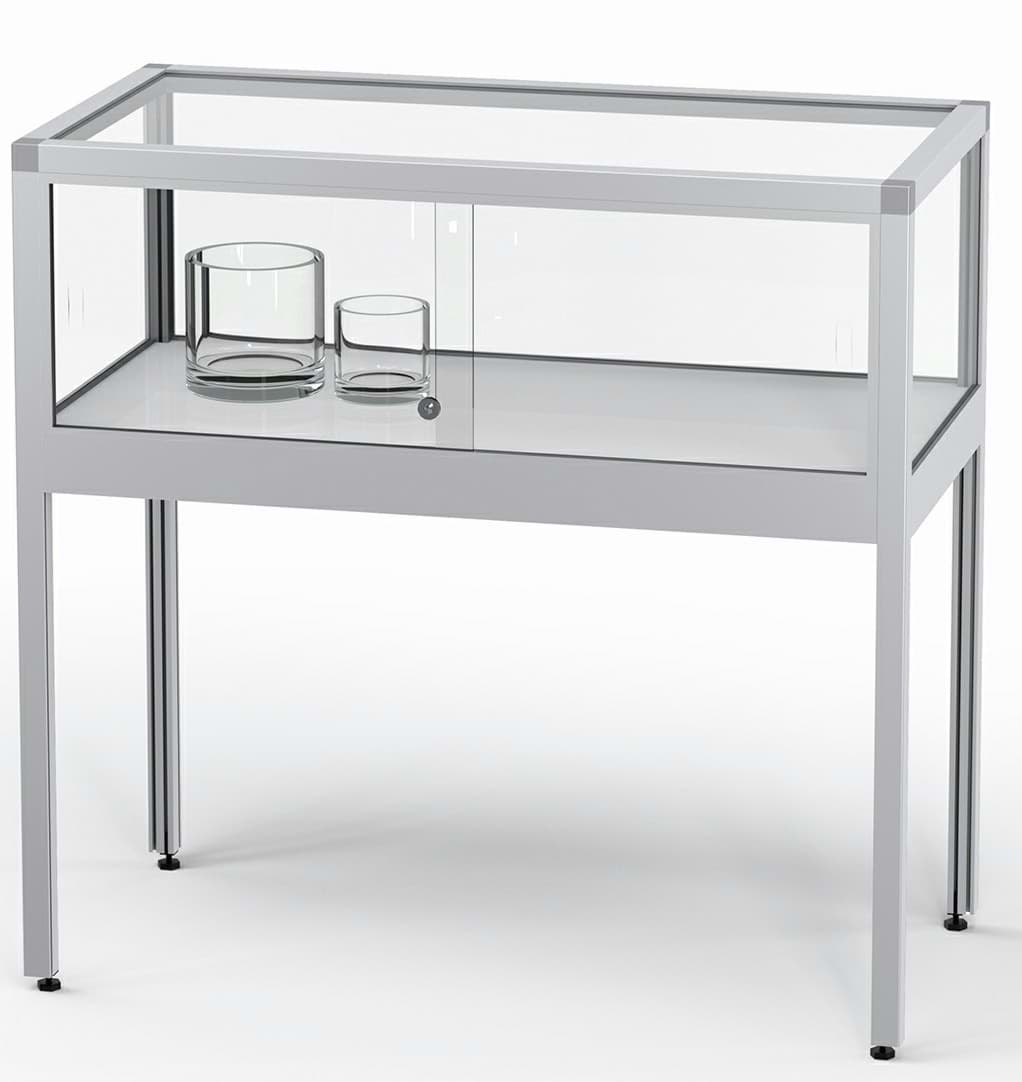 Tischvitrine Vertum 220E, 970x1020x520 mm HxBxT