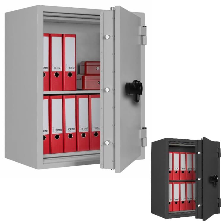 Papiersicherungsschrank GW-LV 2, 855x686x463 mm HxBxT, feuersicher 120 Minuten