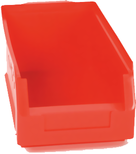 Sichtlagerkästen Gr. 4 rot