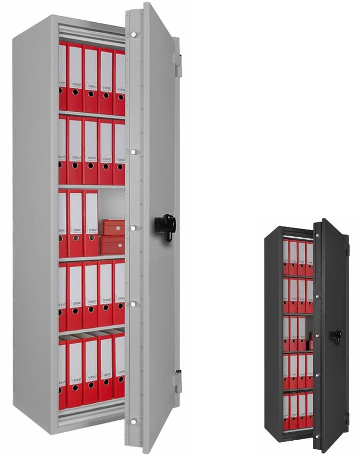 Papiersicherungsschrank GW-LV 5, 1840x686x463 mm HxBxT, feuersicher 120 Minuten