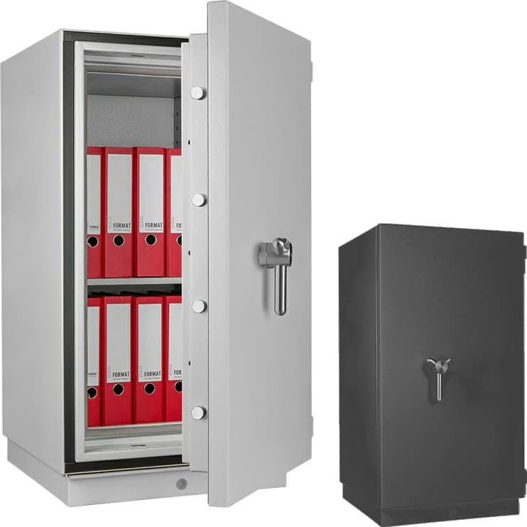 Papiersicherungsschrank GW-PSP 120-2, 1090x570x658 mm HxBxT, feuersicher 120 Minuten