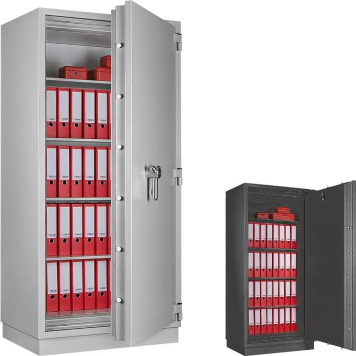 Papiersicherungsschrank GW-PSP 120-5, 2010x940x681 mm HxBxT, feuersicher 120 Minuten