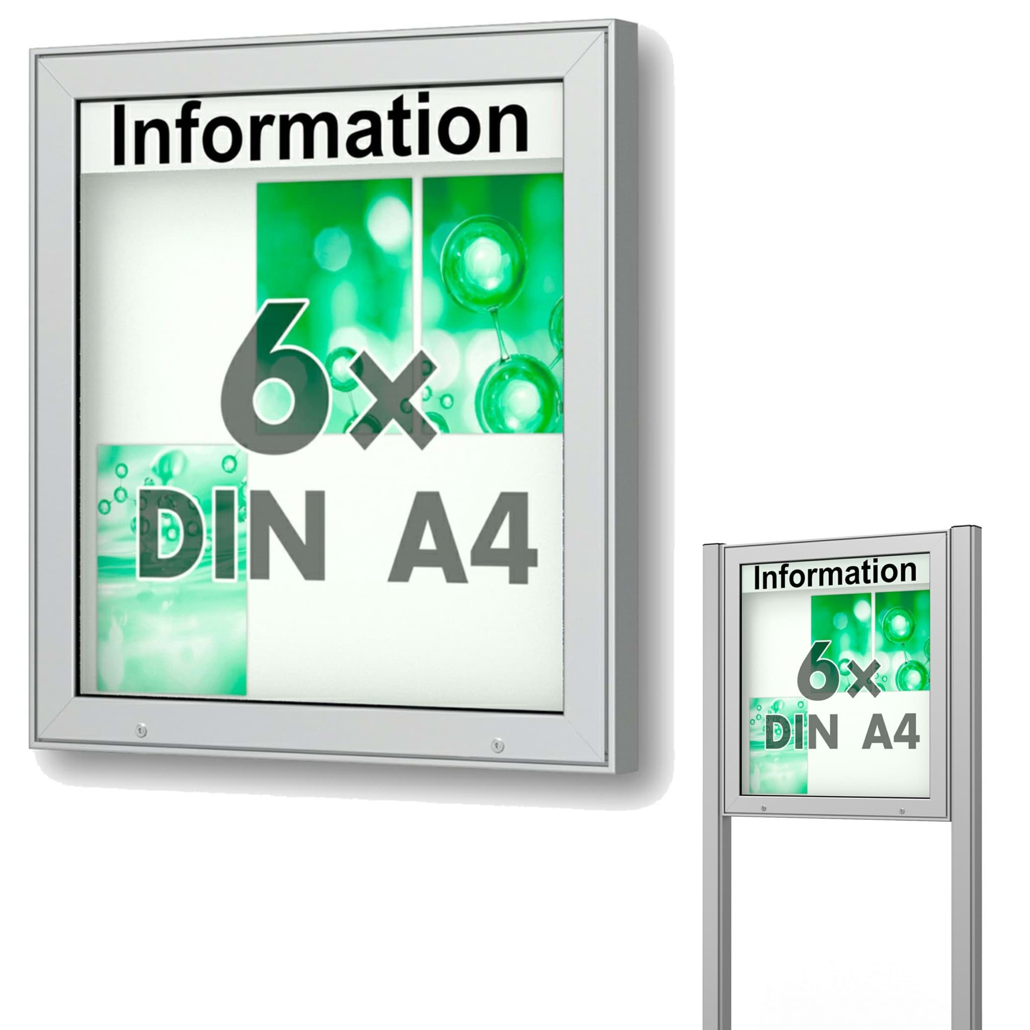 Schaukasten Plenum 760x830x65 mm BxHxT