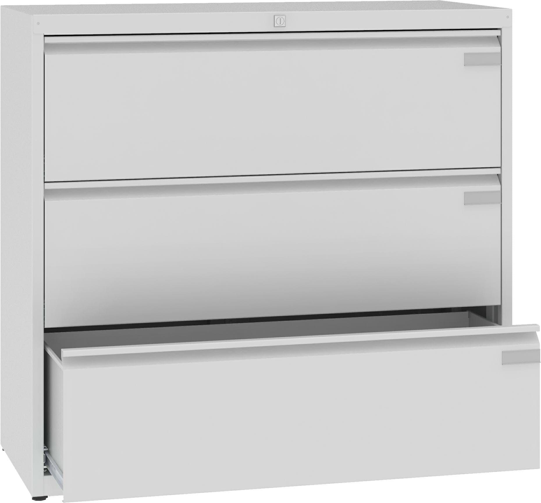 Hängeregisterschrank 940x1000x435 mm HxBxT mit 3 Schubladen