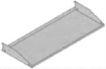 Fachboden Breite 500x250 mm für Wandhängeschrank