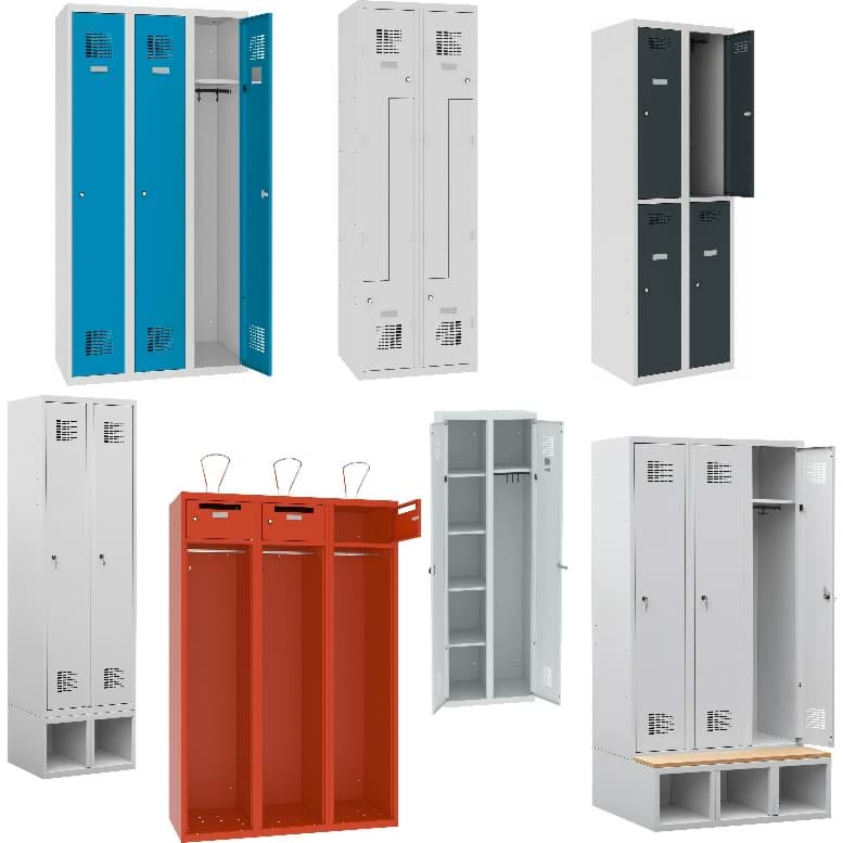 Garderobenschränke/ Spinde