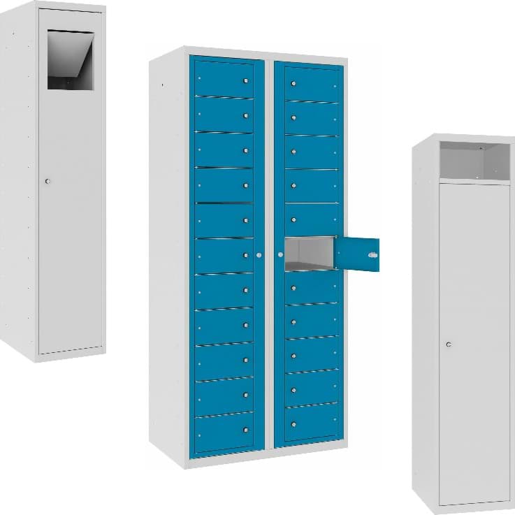 Wäsche-Sammel und -Verteilschränke