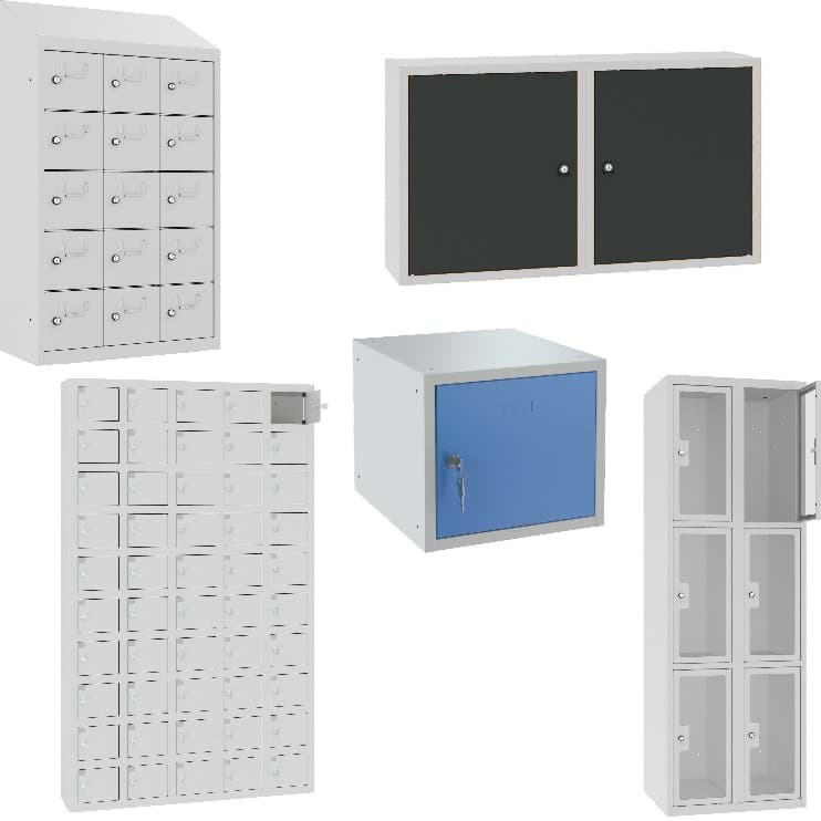 Schliessfach-/ Wandhängeschränke