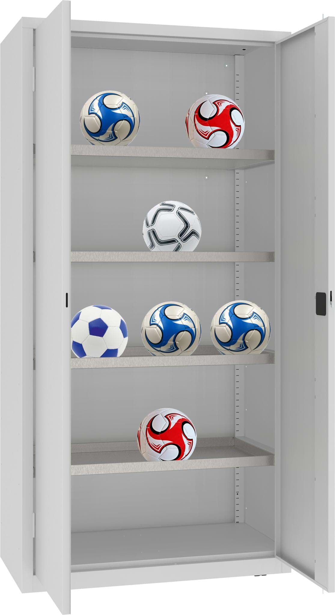 Ballschrank 1990x1000x500 mm HxBxT, MSW210/5-20