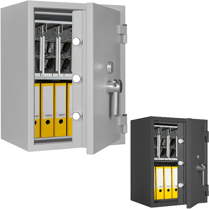 Schlüssel-/Wertschutzschrank GW-STR AS 20-72, 850x604x500 mm HxBxT
