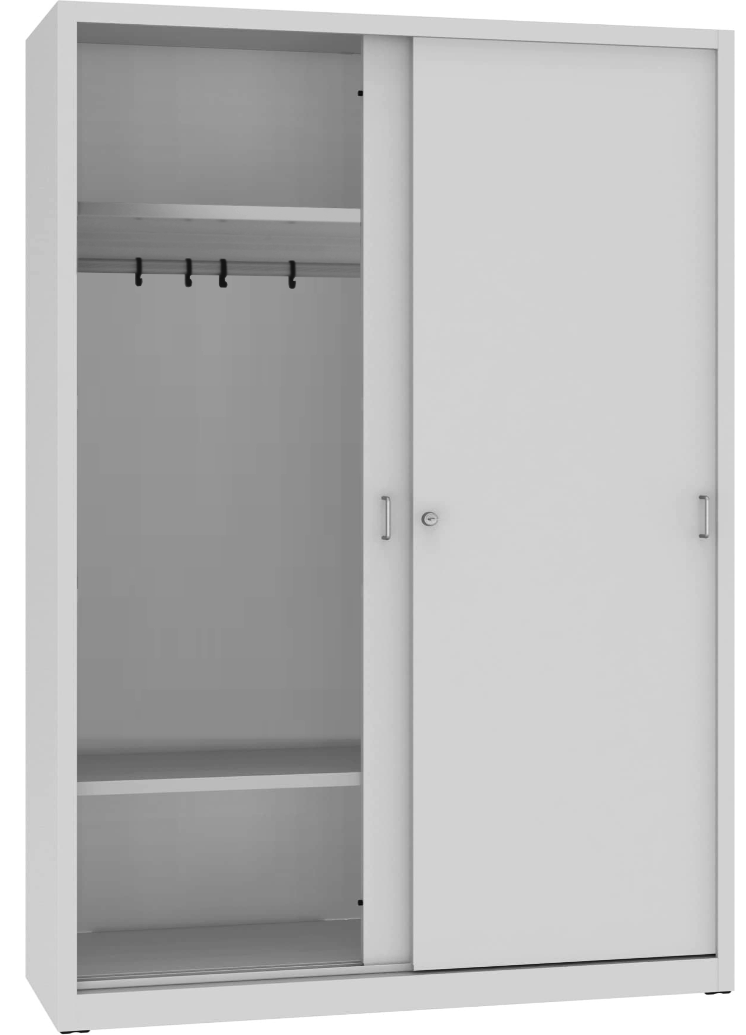 Schiebetüren-/Garderobenschrank 1990x1400x500 mm HxBxT