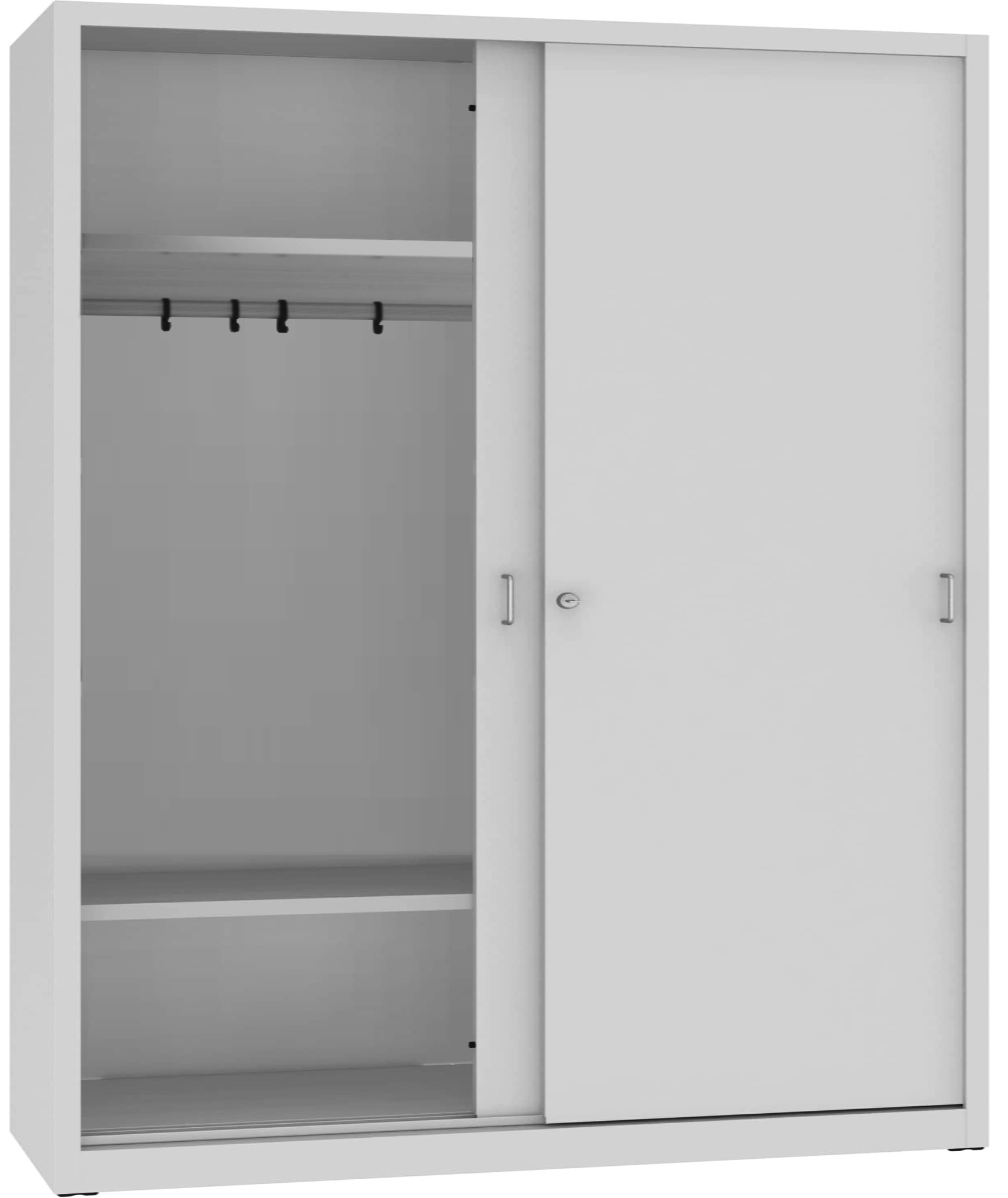 Schiebetüren-/Garderobenschrank 1990x2000x500 mm HxBxT