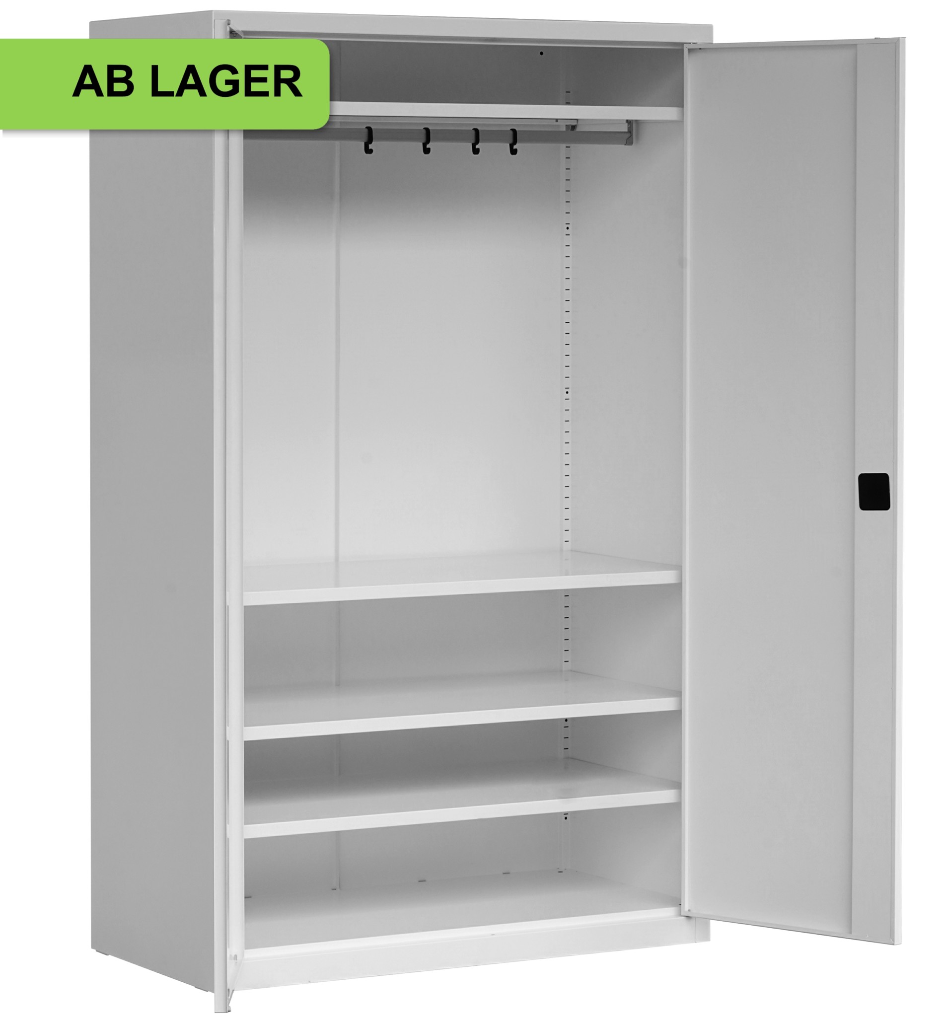 Mehrzweck-/Garderobenschrank 1990x1200x600 mm HxBxT ab Lager