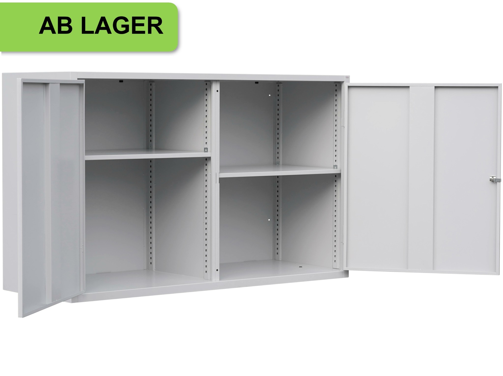 Pneuschrank, lichtgrau 1600x1000x600 mm BxHxT mit Rückwand