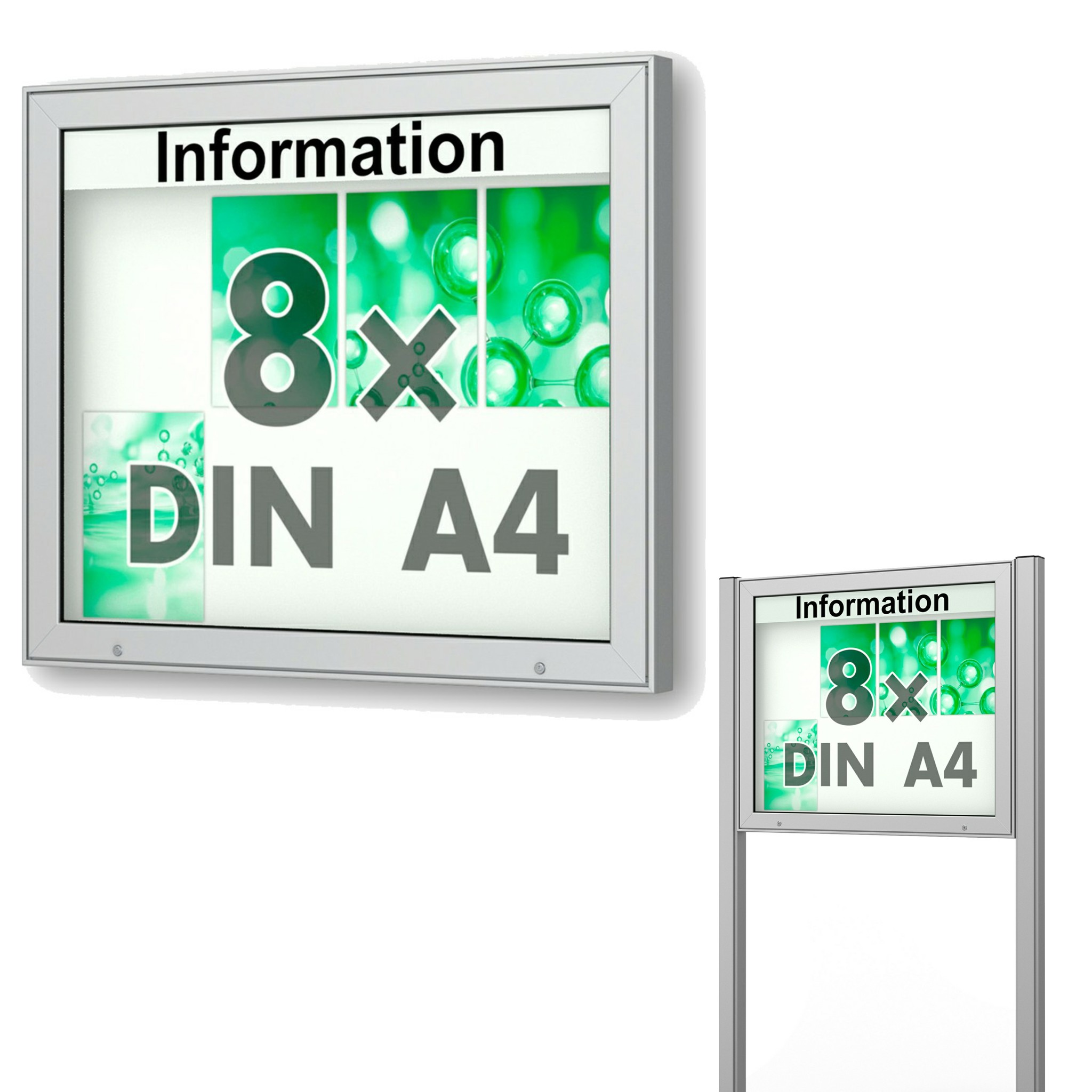 Schaukasten Plenum 980x830x65 mm BxHxT