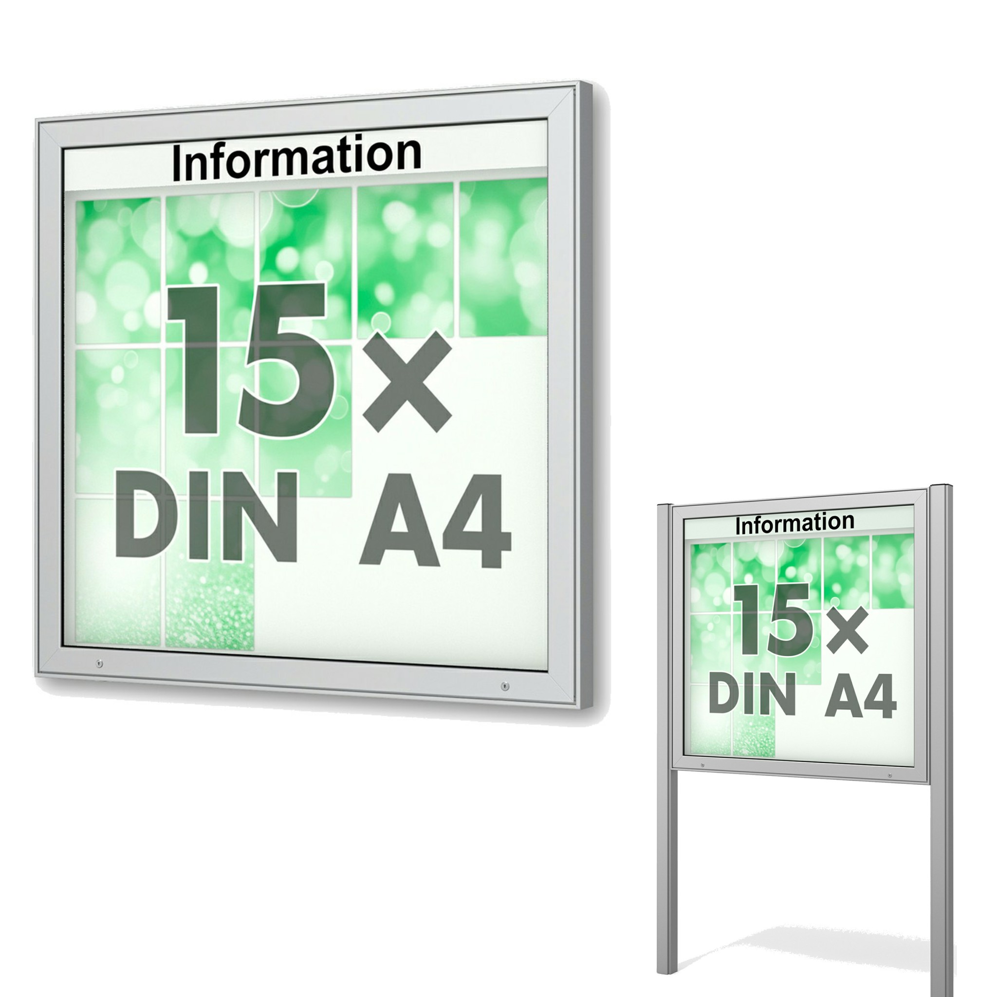 Schaukasten Plenum 1180x1130x65 mm BxHxT