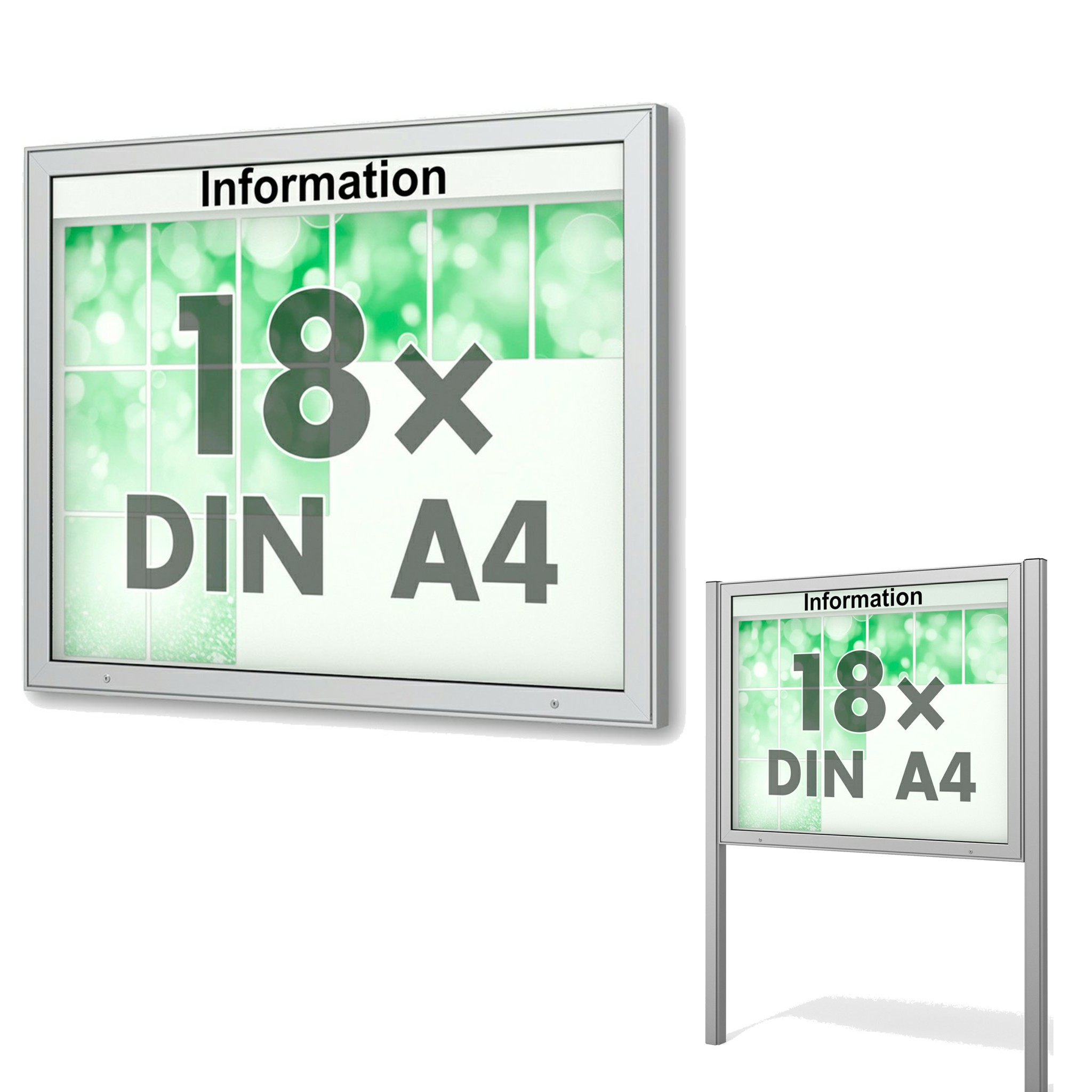 Schaukasten Plenum 1390x1130x65 mm BxHxT