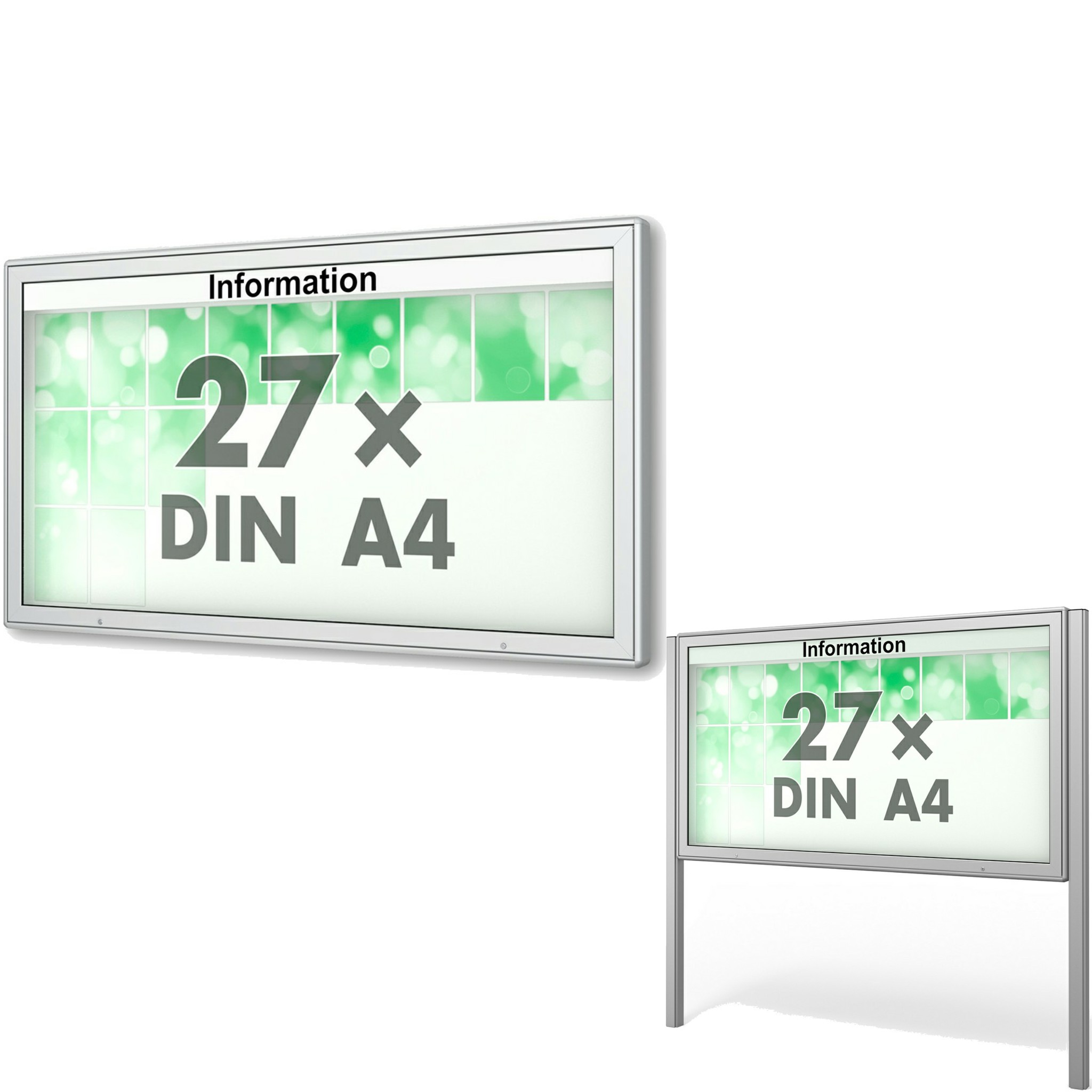 Schaukasten Plenum 2043x1153x80 mm BxHxT