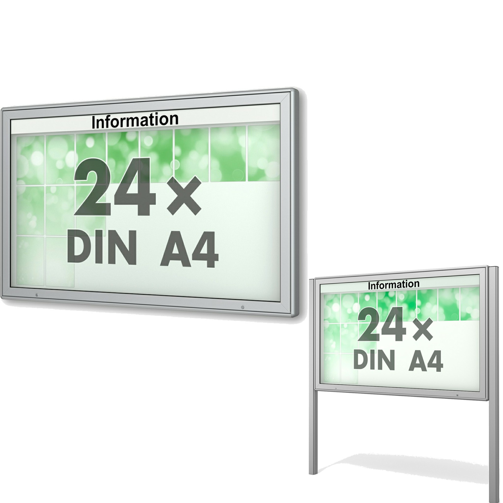 Schaukasten Plenum 1833x1153x80 mm BxHxT