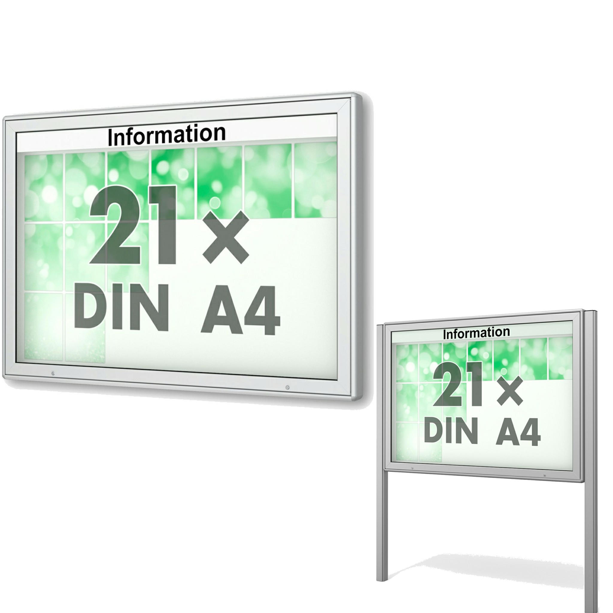 Schaukasten Plenum 1623x1153x80 mm BxHxT