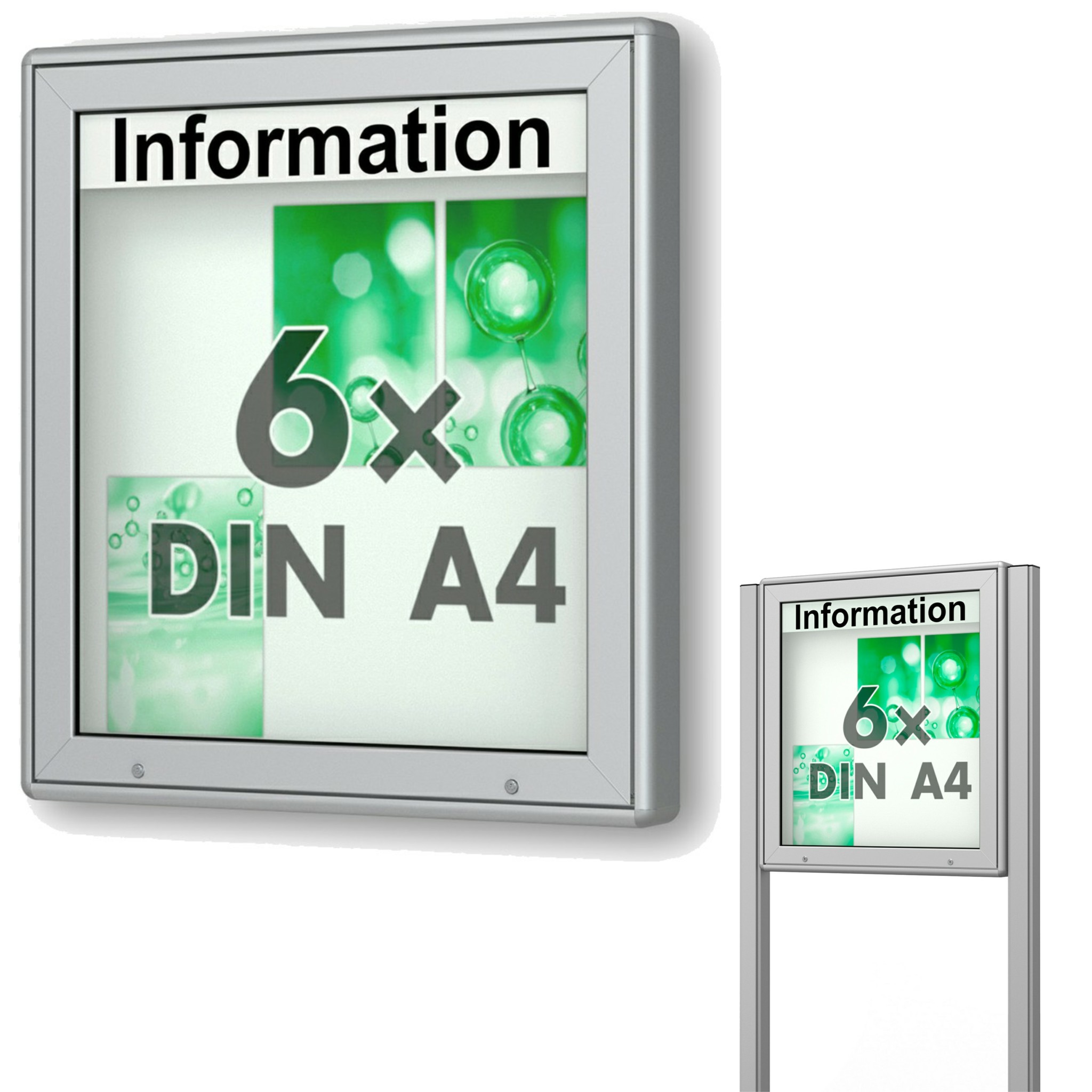 Schaukasten Plenum 783x853x80 mm BxHxT