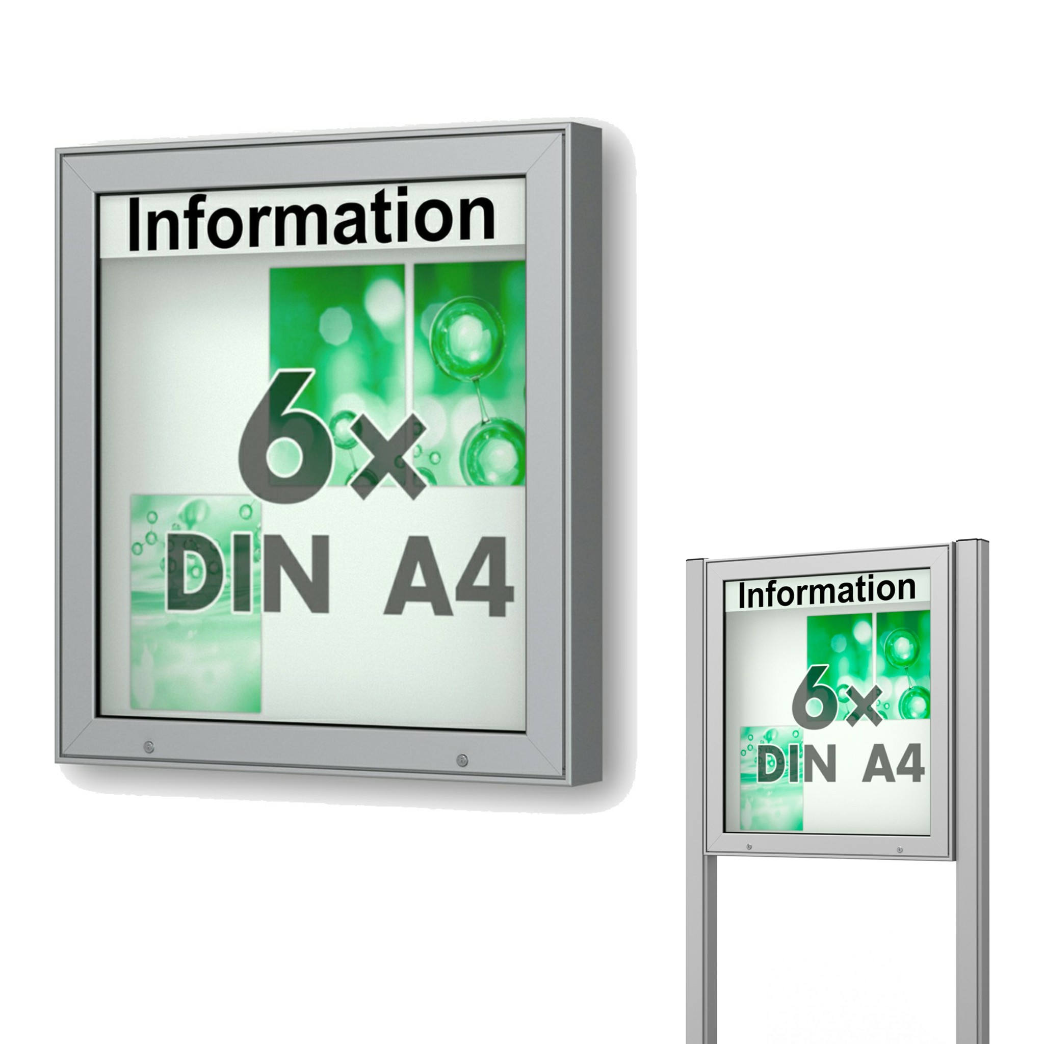 Schaukasten Plenum 760x830x100 mm BxHxT