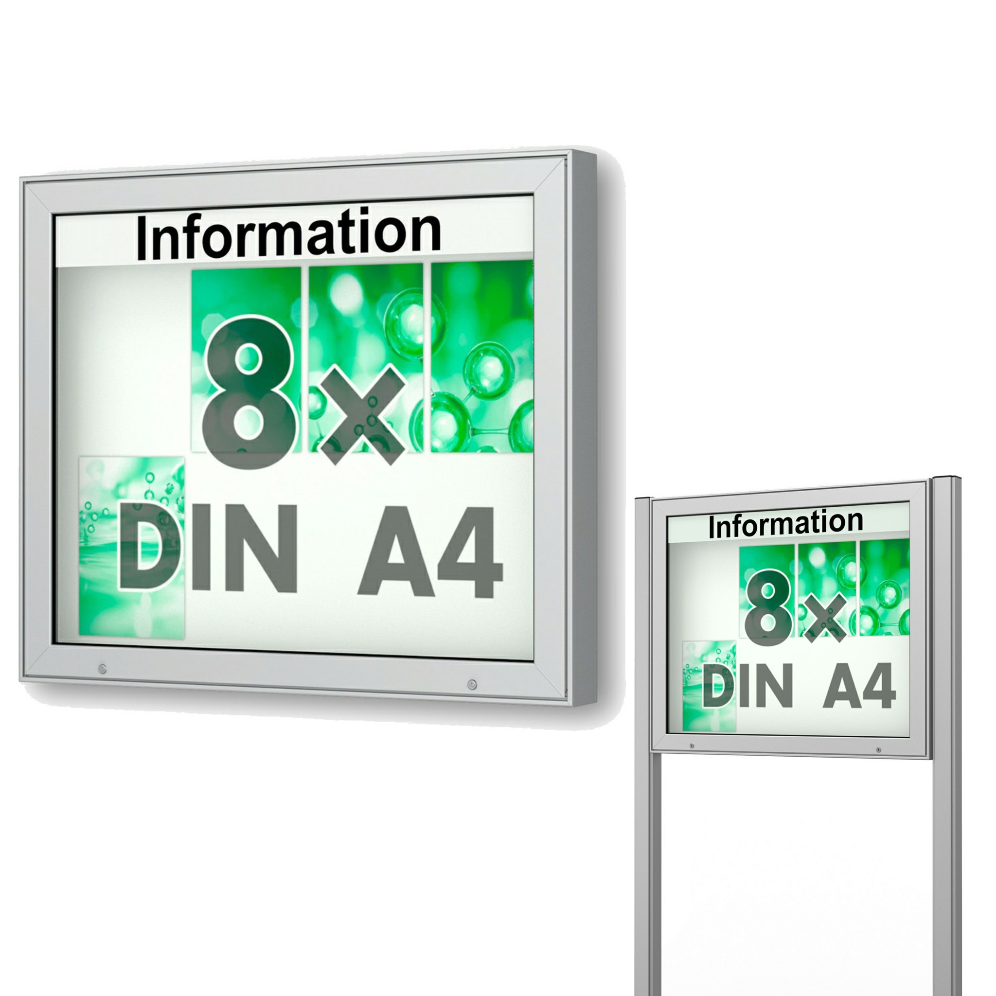 Schaukasten Plenum 980x830x100 mm BxHxT