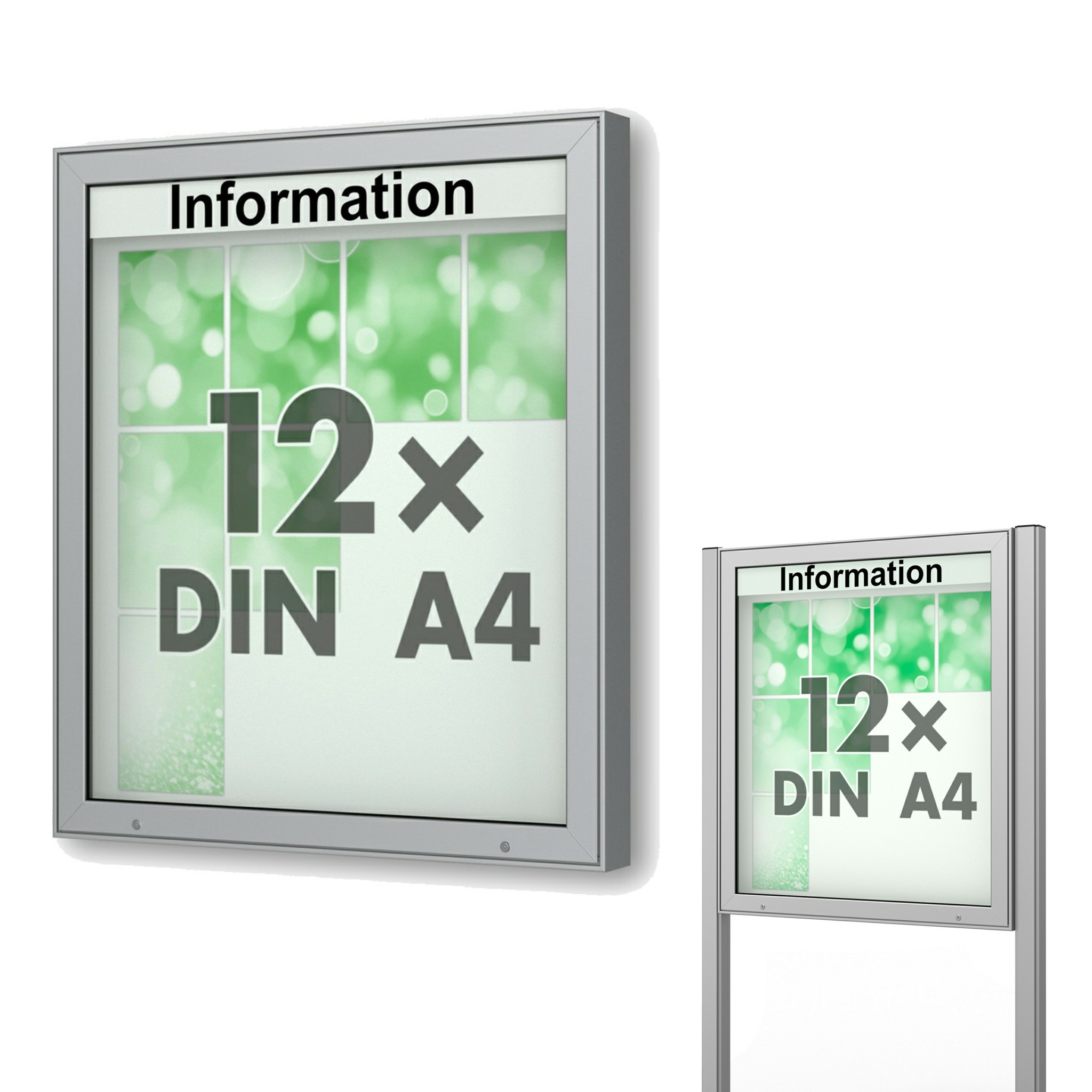 Schaukasten Plenum 980x1130x100 mm BxHxT