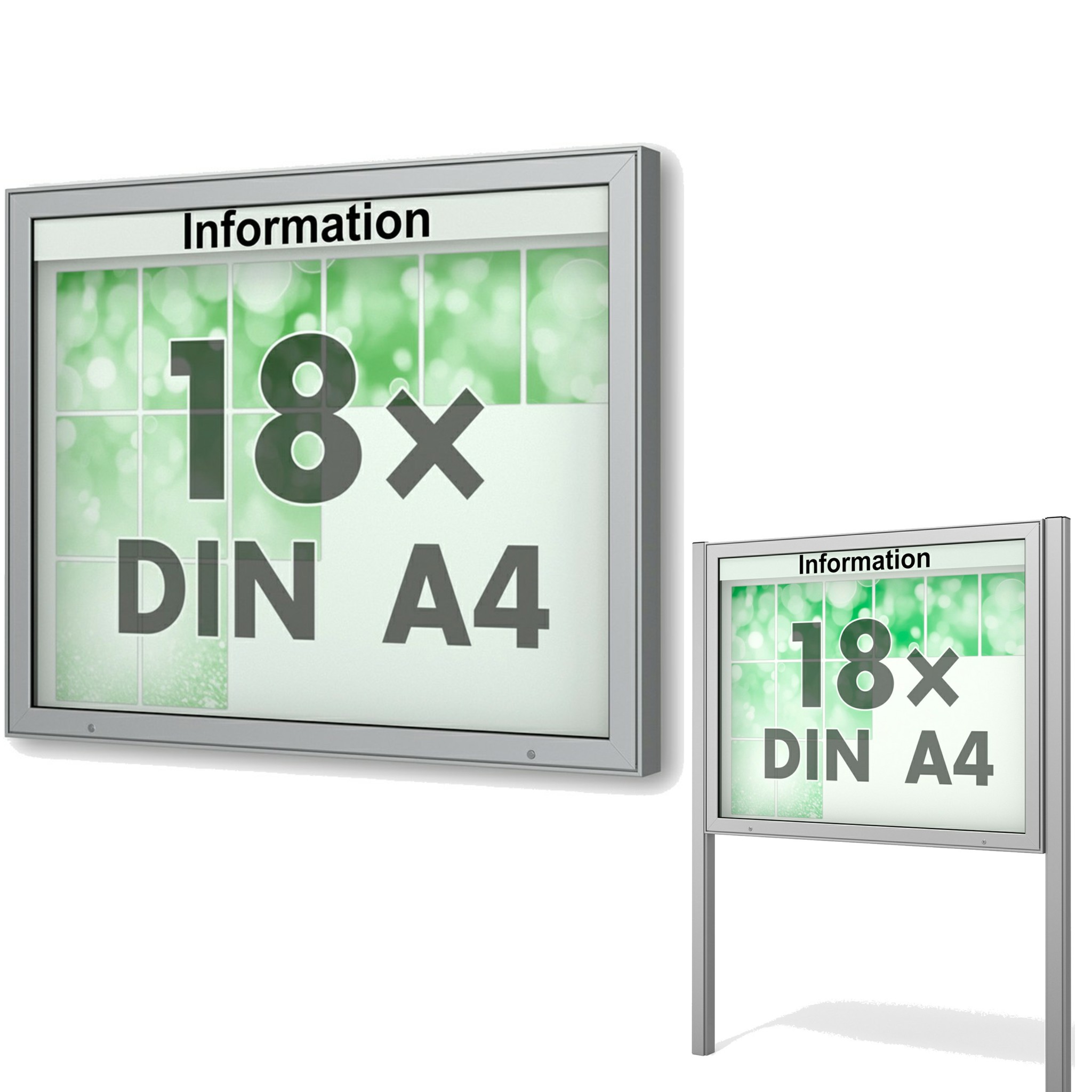 Schaukasten Plenum 1390x1130x100 mm BxHxT